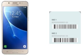 Comment voir le code IMEI dans Galaxy J5 Metal