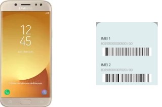 Comment voir le code IMEI dans Galaxy J5 Pro