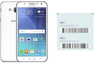 Comment voir le code IMEI dans Galaxy J5