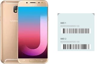 Comment voir le code IMEI dans Galaxy J7 Pro