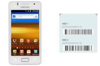 Comment voir le code IMEI dans Galaxy M Style M340S