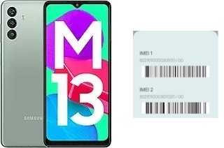 Comment voir le code IMEI dans Galaxy M13 (India)