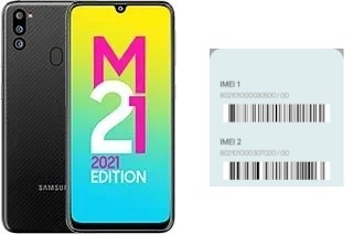 Comment voir le code IMEI dans Galaxy M21 2021