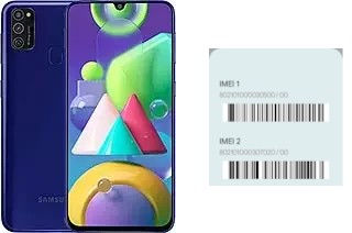 Comment voir le code IMEI dans Galaxy M21