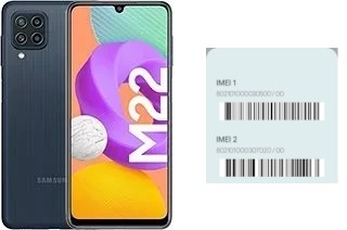 Comment voir le code IMEI dans Galaxy M22