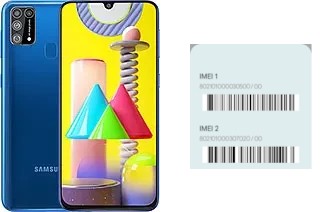 Comment voir le code IMEI dans Galaxy M31 Prime