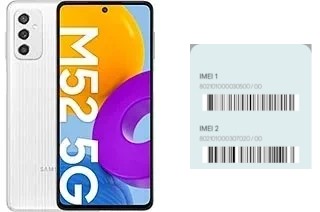 Comment voir le code IMEI dans Galaxy M52 5G