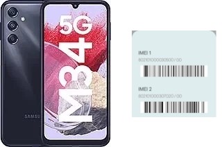 Comment voir le code IMEI dans Galaxy M34 5G