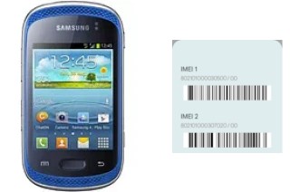 Comment voir le code IMEI dans Galaxy Music Duos S6012