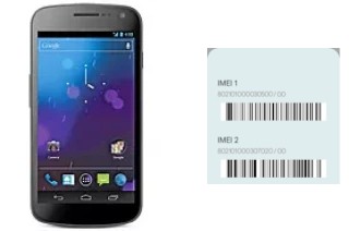 Comment voir le code IMEI dans Galaxy Nexus LTE L700