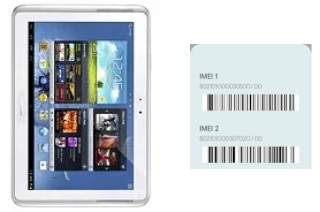 Comment voir le code IMEI dans Galaxy Note 10.1 N8000