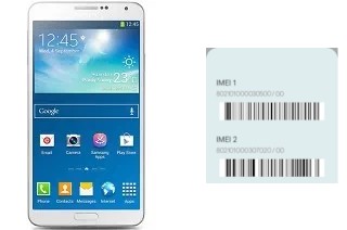 Comment voir le code IMEI dans Galaxy Note 3