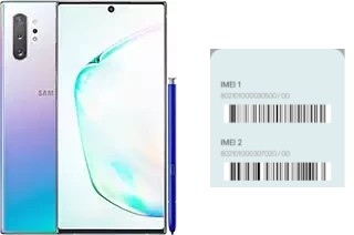 Comment voir le code IMEI dans Galaxy Note10+