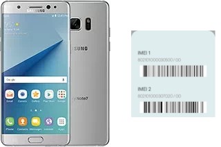 Comment voir le code IMEI dans Galaxy Note7 (USA)