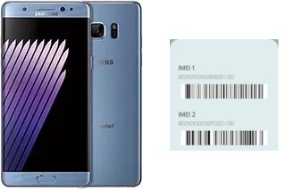 Comment voir le code IMEI dans Galaxy Note7