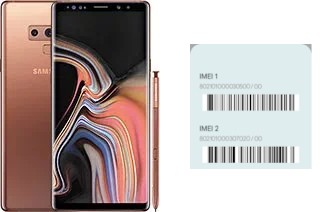 Comment voir le code IMEI dans Galaxy Note9