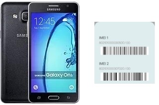 Comment voir le code IMEI dans Galaxy On5 Pro