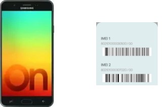 Comment voir le code IMEI dans Galaxy On7 Prime (2018)