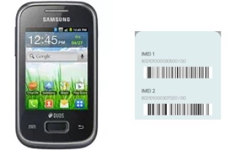 Comment voir le code IMEI dans Galaxy Pocket Duos S5302