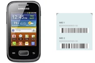 Comment voir le code IMEI dans Galaxy Pocket S5300