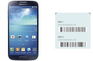 Comment voir le code IMEI dans I9505 Galaxy S4