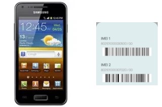 Comment voir le code IMEI dans I9070 Galaxy S Advance