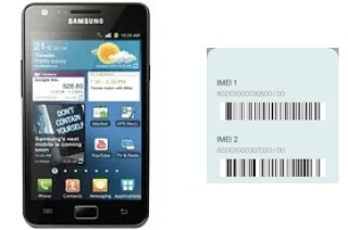 Comment voir le code IMEI dans Galaxy S II 4G I9100M