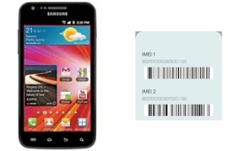 Comment voir le code IMEI dans Galaxy S II LTE i727R