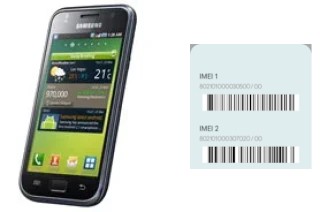 Comment voir le code IMEI dans I9000 Galaxy S