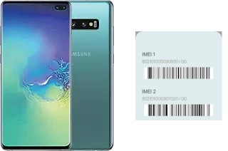 Comment voir le code IMEI dans Galaxy S10+