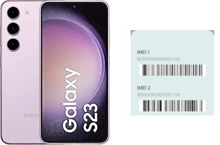 Comment voir le code IMEI dans Galaxy S23