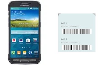 Comment voir le code IMEI dans Galaxy S5 Active