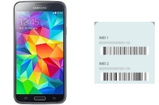 Comment voir le code IMEI dans Galaxy S5 (octa-core)