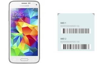 Comment voir le code IMEI dans Galaxy S5 mini