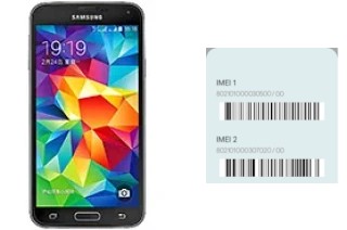 Comment voir le code IMEI dans Galaxy S5 Duos