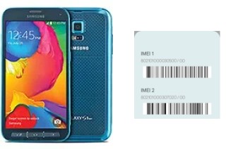 Comment voir le code IMEI dans Galaxy S5 Sport