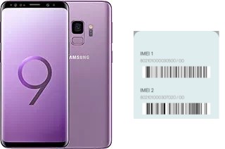 Comment voir le code IMEI dans Galaxy S9