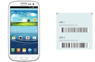 Comment voir le code IMEI dans Galaxy S III CDMA