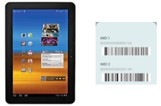 Comment voir le code IMEI dans Galaxy Tab 10.1 LTE I905