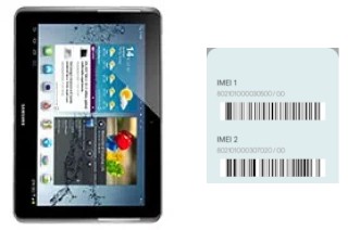 Comment voir le code IMEI dans Galaxy Tab 2 10.1 P5100