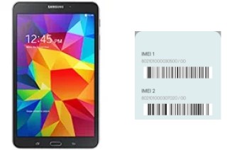 Comment voir le code IMEI dans Galaxy Tab 4 8.0 3G