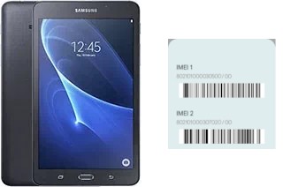 Comment voir le code IMEI dans Galaxy Tab A 7.0 (2016)