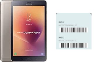 Comment voir le code IMEI dans Galaxy Tab A 8.0 (2017)