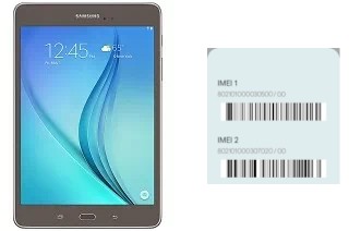 Comment voir le code IMEI dans Galaxy Tab A 8.0