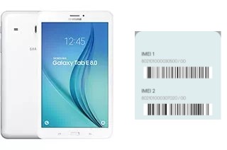 Comment voir le code IMEI dans Galaxy Tab E 8.0