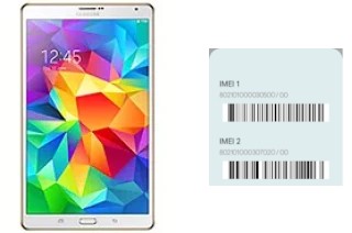 Comment voir le code IMEI dans Galaxy Tab S 8.4