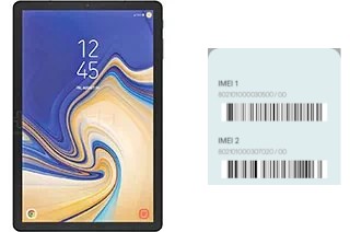 Comment voir le code IMEI dans Galaxy Tab S4 10.5