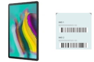 Comment voir le code IMEI dans Galaxy Tab S5e LTE