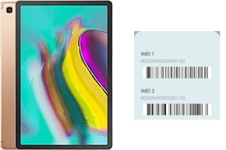 Comment voir le code IMEI dans Galaxy Tab S5e