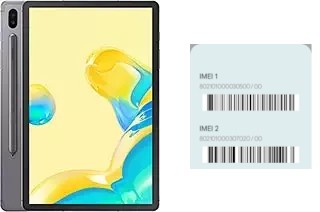 Comment voir le code IMEI dans Galaxy Tab S6 5G